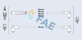 FAE 85020 - JUEGOS DE CABLES