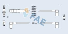 FAE 85050 - JUEGOS DE CABLES