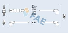 FAE 85070 - JUEGOS DE CABLES