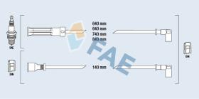 FAE 85390 - JUEGOS DE CABLES