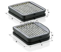 MANN CUK220002 - [*]FILTRO HABITACULO