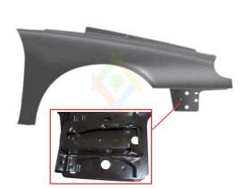 JUMASA 08324079 - ALETA DELANTERA DERECHA RENAULT LAGUNA I(B56,556)/LAGUNA I G