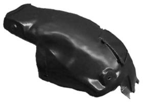 JUMASA 08743062 - GUARDABARROS DELANTERO DERECHO PARTE DELANTERA OPEL ASTRA H