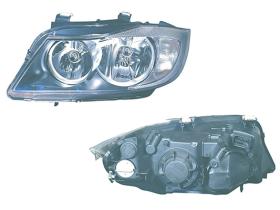 JUMASA 38010545 - FARO IZQUIERDO ELECTRICO CON MOTOR/BASE NEGRA H7+H7+PY21W+W5