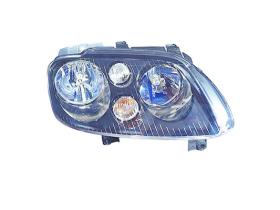 JUMASA 38025570 - FARO DERECHO ELECTRICO BASE NEGRA H7+H7 VOLKSWAGEN TOURAN(1T