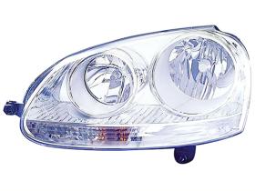 JUMASA 38315551 - FARO IZQUIERDO ELECTRICO CON MOTOR/BASE CROMADA H7+H7+PY21W+