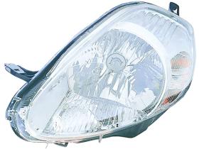 JUMASA 38331234 - FARO IZQUIERDO ELECTRICO CON MOTOR/BASE CROMADA H4/8 PINS 20