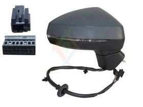 JUMASA 54120438 - ESPEJO DERECHO ELECTRICO,CONVEXO,TERMICO,IMPRIMADO,CON INTER