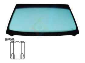 JUMASA V3133062 - PARABRISAS VERDE SERIGRAFIADO BASE ESPEJO MOLDURA SUPERIOR V