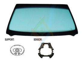 JUMASA V3305556 - PARABRISAS VERDE CONTROL SOLAR SERIGRAFIA MODIFICADA BASE ES