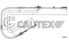 CAUTEX 018975 - MANDO ACELERADOR