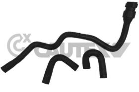 CAUTEX 036739 - MANGUITOS Y TUBO METALICO DOBLE MOTOR A CALEFACTOR