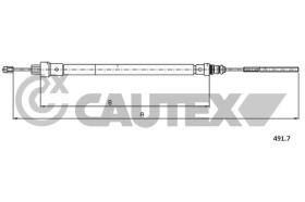 CAUTEX 038497 - MANDO FRENO IZQUIERDO