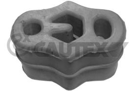 CAUTEX 080609 - SOPORTE TUBO ESCAPE SILICONA