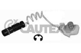 CAUTEX 201520 - CONTACTO AVISO,DESGASTE LOS FRENOS DELANTERO