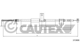 CAUTEX 708103 - MANDO FRENO IZQUIERDO