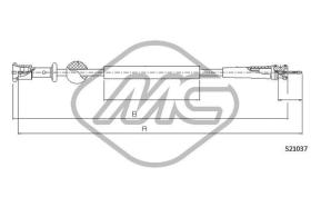 METALCAUCHO 82760 - CABLE CUENTAKILOMETROS 405 ALL - 405 T