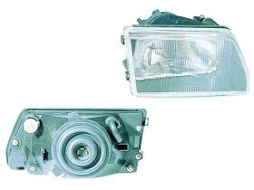 JUMASA 38311222 - FARO IZQUIERDO MANUAL H4+W5W CARCASA EXT NEGRA FIAT CINQUECE