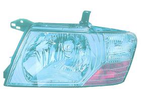 JUMASA 38312114 - FARO IZQUIERDO MANUAL/ELECTRICO BASE CROMADA H4+W5W+W21W MIT