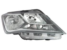 JUMASA 38324589 - FARO LUZ DIA DERECHO ELECTRICO CON MOTOR/BASE NEGRA H7+H7+P2