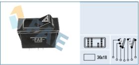 FAE 62350 - TECLAS