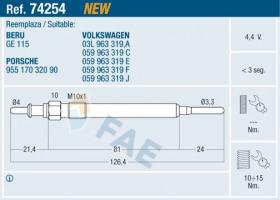 FAE 74254 - CALENTADOR TERMOPLUS
