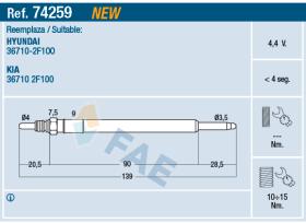 FAE 74259 - CALENTADOR TERMOPLUS