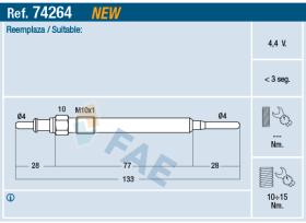 FAE 74264 - CALENTADOR TERMOPLUS