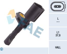 FAE 78106 - SENSOR REVOLUCIONES RUEDA - ABS