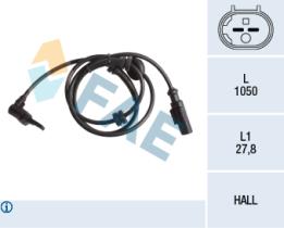 FAE 78250 - SENSOR REVOLUCIONES RUEDA - ABS