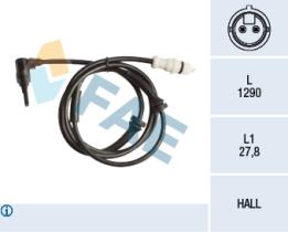 FAE 78251 - SENSOR REVOLUCIONES RUEDA - ABS