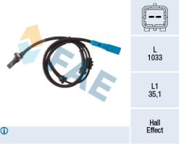 FAE 78313 - SENSOR REVOLUCIONES RUEDA - ABS