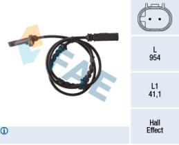 FAE 78335 - SENSOR REVOLUCIONES RUEDA - ABS