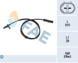 FAE 78336 - SENSOR REVOLUCIONES RUEDA - ABS