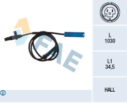 FAE 78339 - SENSOR REVOLUCIONES RUEDA - ABS