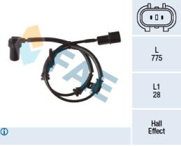 FAE 78342 - SENSOR REVOLUCIONES RUEDA - ABS