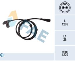 FAE 78346 - SENSOR REVOLUCIONES RUEDA - ABS