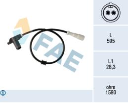 FAE 78351 - SENSOR REVOLUCIONES RUEDA - ABS