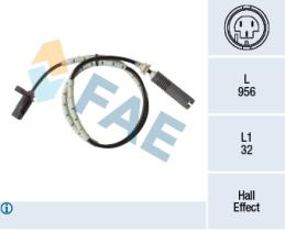 FAE 78378 - SENSOR REVOLUCIONES RUEDA - ABS