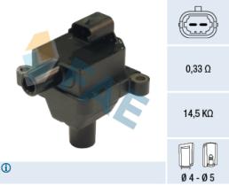 FAE 80229 - BOBINA DE ENCENDIDO