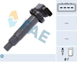 FAE 80242 - BOBINA DE ENCENDIDO