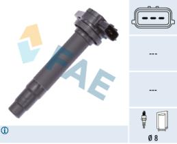 FAE 80244 - BOBINA DE ENCENDIDO