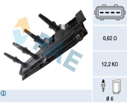 FAE 80274 - BOBINA DE ENCENDIDO