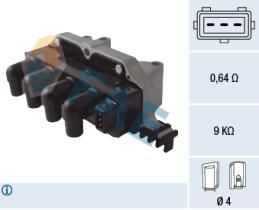 FAE 80280 - BOBINA DE ENCENDIDO