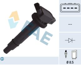 FAE 80301 - BOBINA DE ENCENDIDO