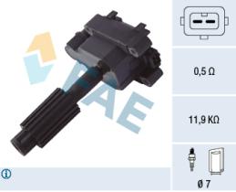 FAE 80305 - BOBINA DE ENCENDIDO
