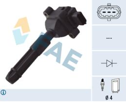 FAE 80324 - BOBINA DE ENCENDIDO