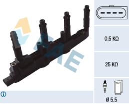 FAE 80325 - BOBINA DE ENCENDIDO