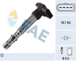 FAE 80326 - BOBINA DE ENCENDIDO