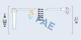FAE 85127 - JUEGOS DE CABLES